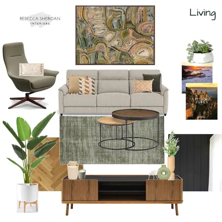 LIVING Interior Design Mood Board by Sheridan Interiors on Style Sourcebook