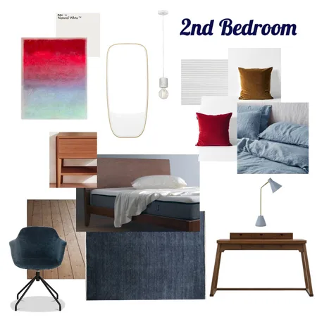 2nd Bedroom Interior Design Mood Board by MandyM on Style Sourcebook