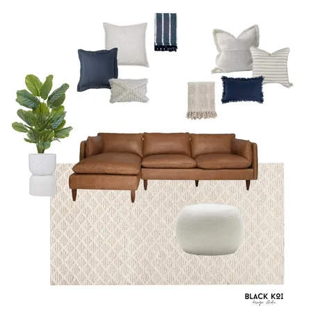 Chelsey - Living Room 2 Interior Design Mood Board by Black Koi Design Studio on Style Sourcebook