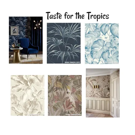 topical Interior Design Mood Board by Robyn Chamberlain on Style Sourcebook