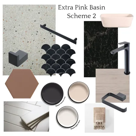 Extra Pink Basin Scheme 2 Interior Design Mood Board by JJID Interiors on Style Sourcebook