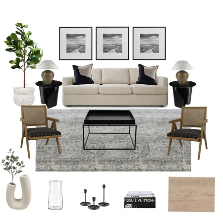 Living 3 Interior Design Mood Board by elane on Style Sourcebook