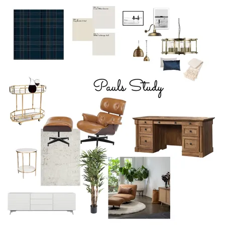 Study Interior Design Mood Board by Diane Campbell on Style Sourcebook