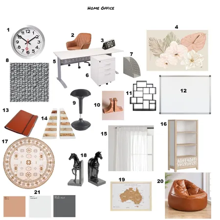 Home Office Interior Design Mood Board by ife.peters on Style Sourcebook