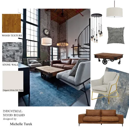 Industrial Mood Board Interior Design Mood Board by mimi1202 on Style Sourcebook