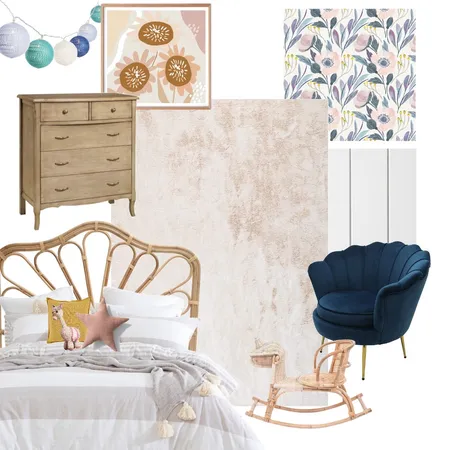 Becca - Girl's Room Interior Design Mood Board by Miss Amara on Style Sourcebook