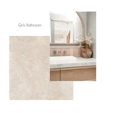 Girls Bathroom Interior Design Mood Board by Julia Lindeboom EARP on Style Sourcebook