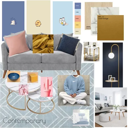 Mood Board 1 - Contemporary Interior Design Mood Board by shirokuma1127 on Style Sourcebook