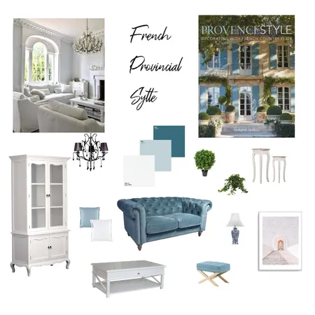 French Provincial Style Interior Design Mood Board by SCG on Style Sourcebook