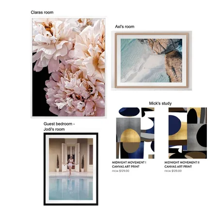 Mick & Gab - Artworks Interior Design Mood Board by The Styling Crew on Style Sourcebook