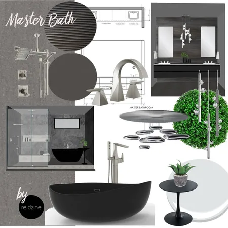 Johnston Master Bath Interior Design Mood Board by HeidiMM on Style Sourcebook