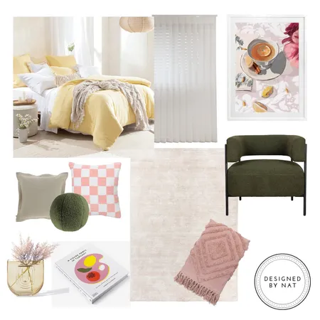Bedroom Interior Design Mood Board by Designed By Nat on Style Sourcebook