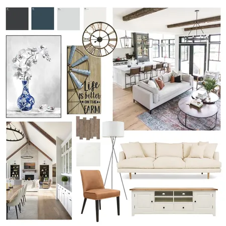 COZY COUNTRY HOME Interior Design Mood Board by pawaung on Style Sourcebook
