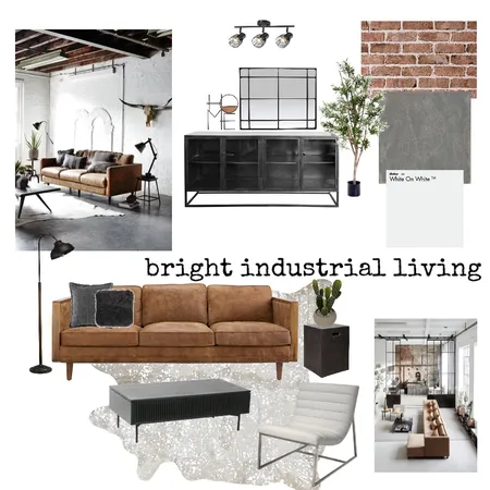 Industrial living Interior Design Mood Board by Abeachell on Style Sourcebook