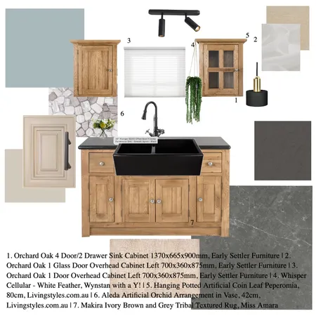 Kitchen Interior Design Mood Board by Sophie Camille on Style Sourcebook