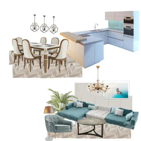 кухня и гостиная Interior Design Mood Board by OlgaAle on Style Sourcebook