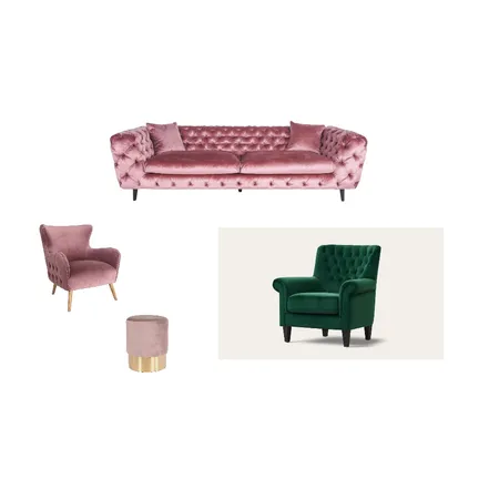 zeleno i roze Interior Design Mood Board by tecisabo on Style Sourcebook