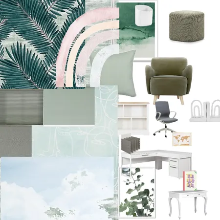 sara's office plan Interior Design Mood Board by Quinn.W on Style Sourcebook