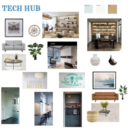 Ron -Tech Hub Interior Design Mood Board by kmauryn on Style Sourcebook