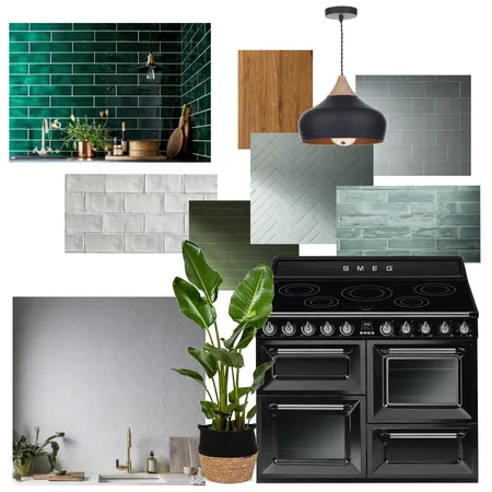 Kitchen Tiling Ideas Interior Design Mood Board by Studio Conker on Style Sourcebook