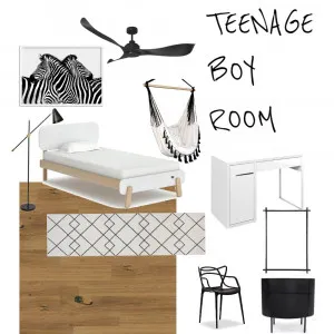TEENAGE BOY ROOM Interior Design Mood Board by GALIT HERMONI on Style Sourcebook