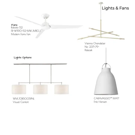 4E Lights and Fan Interior Design Mood Board by Noelia Sanchez on Style Sourcebook