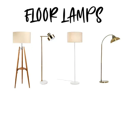 FLOOR LAMPS Interior Design Mood Board by lillystraub4@outlook.com on Style Sourcebook