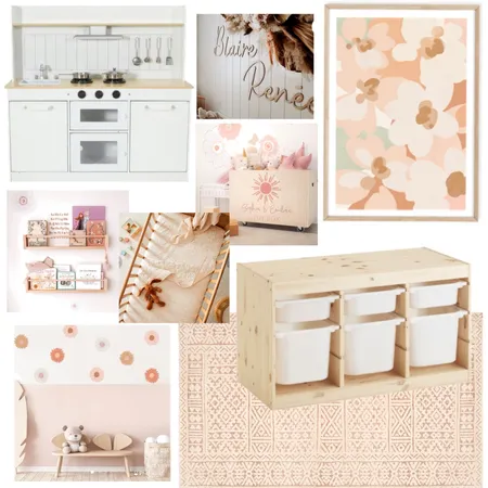 Tracey daughters room Interior Design Mood Board by Meg Caris on Style Sourcebook