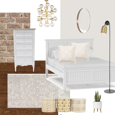 Roberta -Bedroom2 Interior Design Mood Board by AKDesignLab on Style Sourcebook