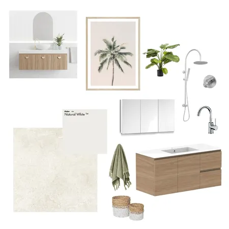 Granny Flat Bathroom Interior Design Mood Board by coastalkithome on Style Sourcebook