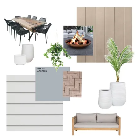 Granny Flat Outdoor Interior Design Mood Board by coastalkithome on Style Sourcebook