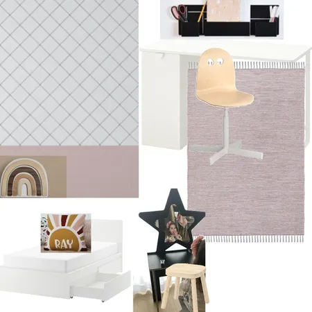 חדר ילדה - אלה רוטמן Interior Design Mood Board by Maayan vinograd on Style Sourcebook
