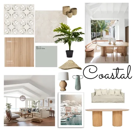 Coastal: Assignment 3 - Part A Interior Design Mood Board by Karly Pollard on Style Sourcebook