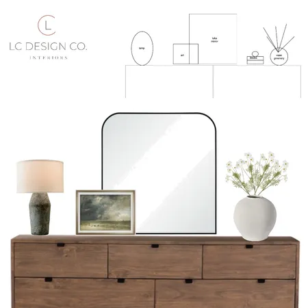 dresser Interior Design Mood Board by LC Design Co. on Style Sourcebook