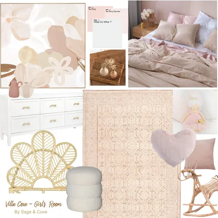 VILLA COVE - Girls room Interior Design Mood Board by Sage & Cove on Style Sourcebook