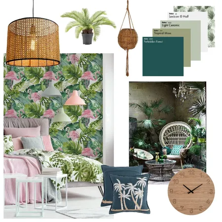 Tropical Interior Design Mood Board by JB on Style Sourcebook