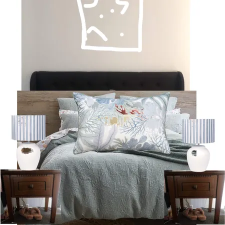 Hayley Bedroom Interior Design Mood Board by BecHeerings on Style Sourcebook