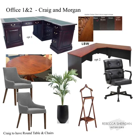 Office 1 - Craig and Morgan Interior Design Mood Board by Sheridan Interiors on Style Sourcebook