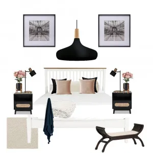 boho chic bedroom Interior Design Mood Board by TashaSimiyu on Style Sourcebook