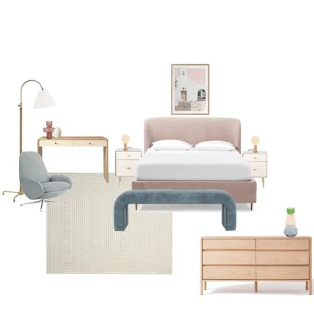 bed Interior Design Mood Board by Jiajia on Style Sourcebook