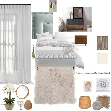 bedroom moodboard Interior Design Mood Board by sayda hamid on Style Sourcebook