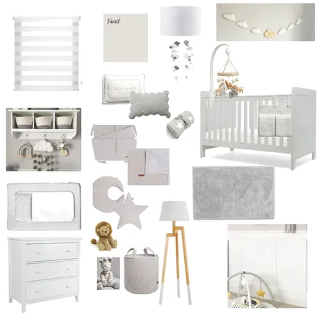 Nursery Interior Design Mood Board by Clo on Style Sourcebook