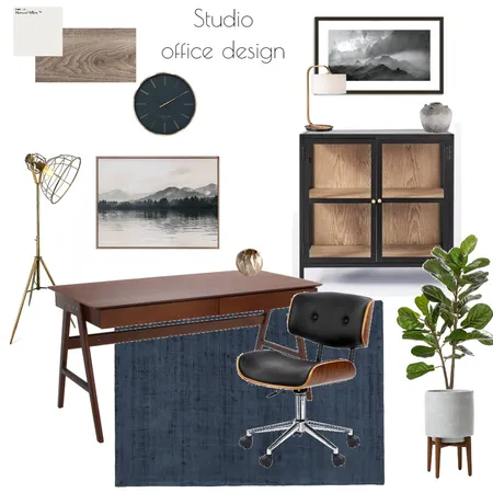 Studio office design Interior Design Mood Board by charm11 on Style Sourcebook
