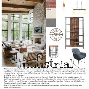 Industrial Design Style Interior Design Mood Board by Nqobile Cele on Style Sourcebook