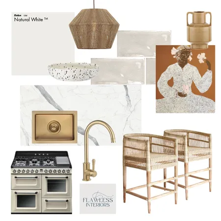 Fitzroy Kitchen Reno Interior Design Mood Board by Flawless Interiors Melbourne on Style Sourcebook