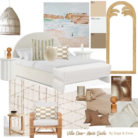 VILLA COVE - Main Suite Interior Design Mood Board by Sage & Cove on Style Sourcebook