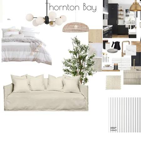 Thornton Bay Studio Apartment Interior Design Mood Board by Nico Design on Style Sourcebook