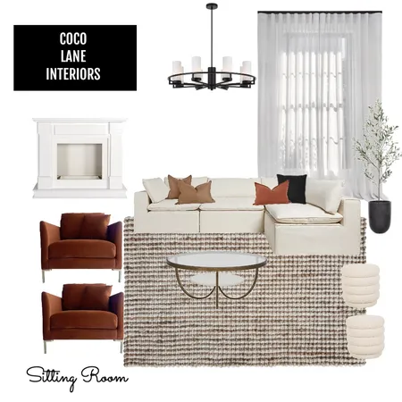 Coogee - Sitting Room Interior Design Mood Board by CocoLane Interiors on Style Sourcebook