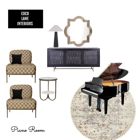 Piano Room - Coogee Interior Design Mood Board by CocoLane Interiors on Style Sourcebook