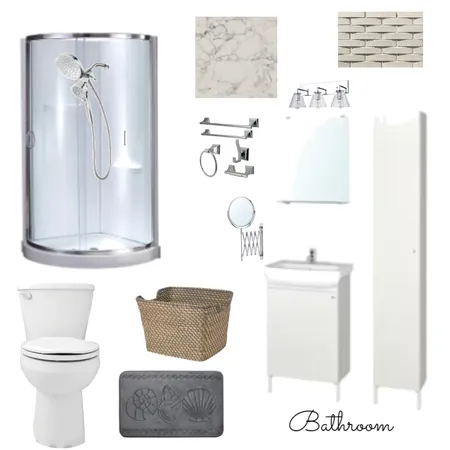 Bathroom in Studio Interior Design Mood Board by Guzele on Style Sourcebook